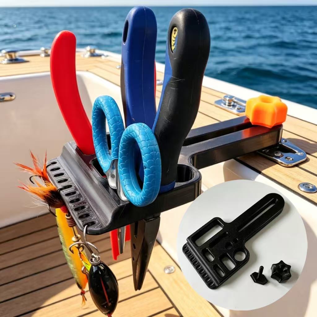 Fishing Kayak Crate - Kotak Penyimpanan Peralatan Memancing Kayak T-slot,