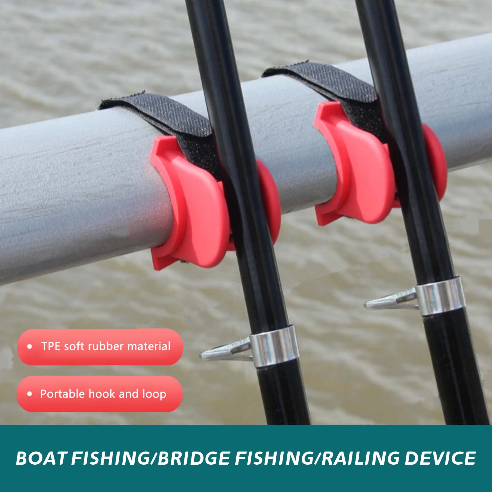 Fishing Kayak Sit On Top - Tempat Joran Pancing Berbentuk U dengan
