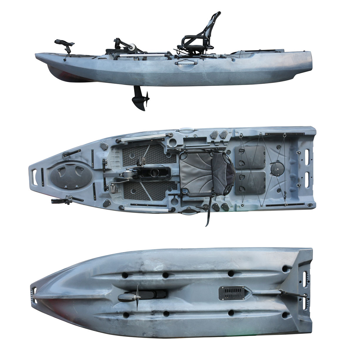 Fishing Kayak Sit In - Kayak Pancing Viking 2026 1 Orang,