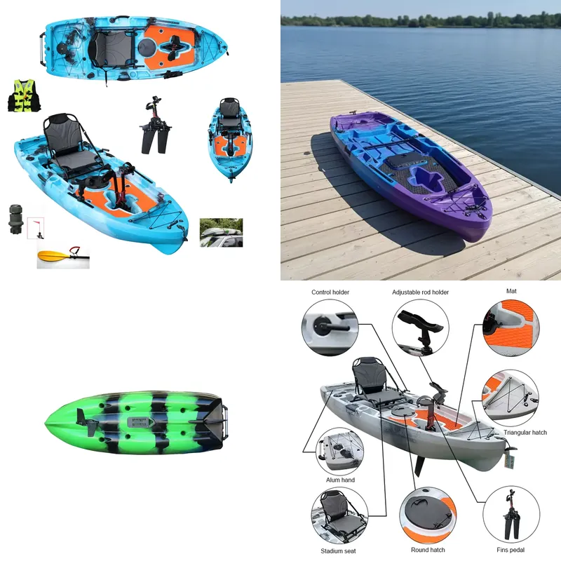 Fishing Kayak Sit In - Perahu Kano Viking Ocean Single Sit-On-Top