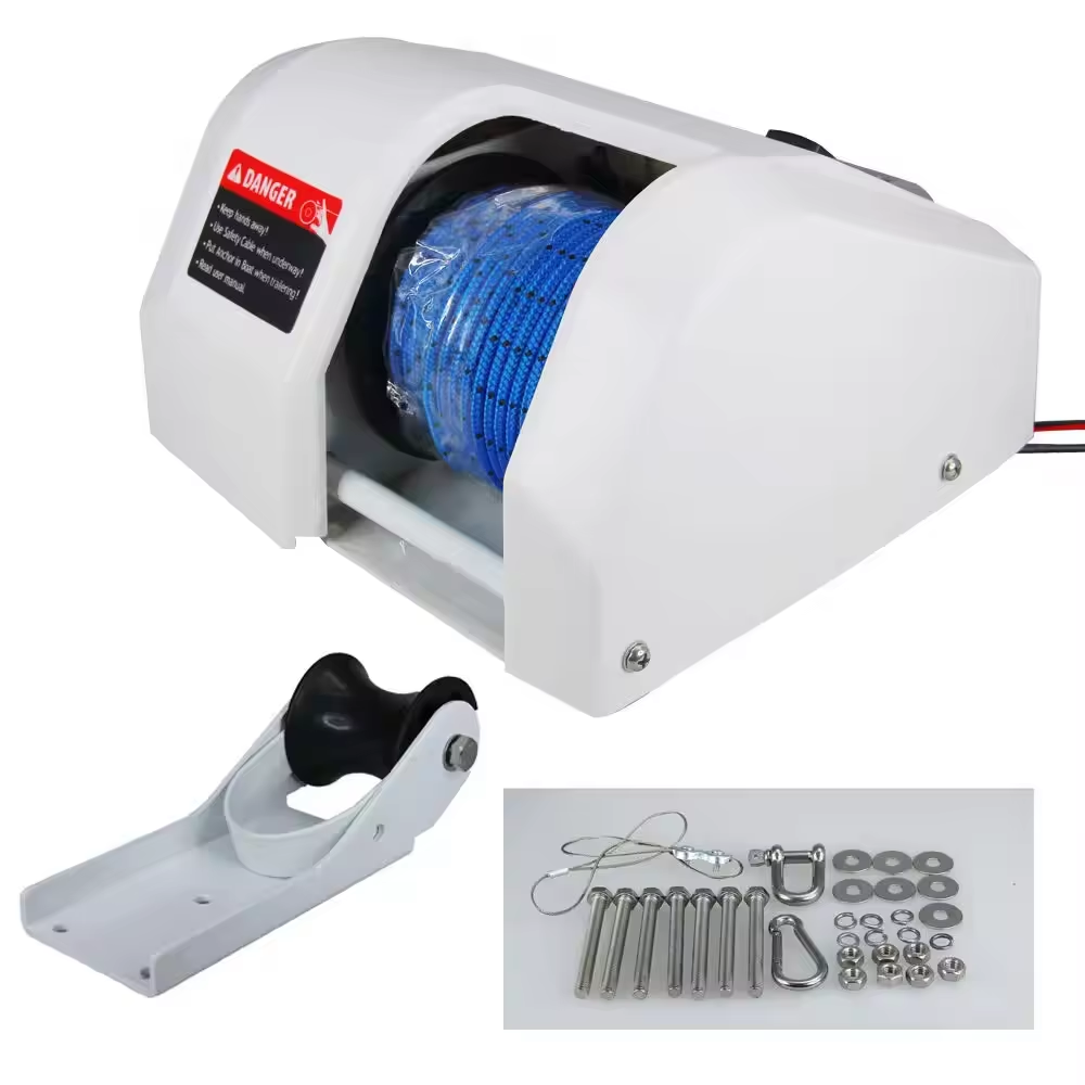 Winch Listrik 12V dengan Casin - Fishing Kayak Anchor ulasan dan harga