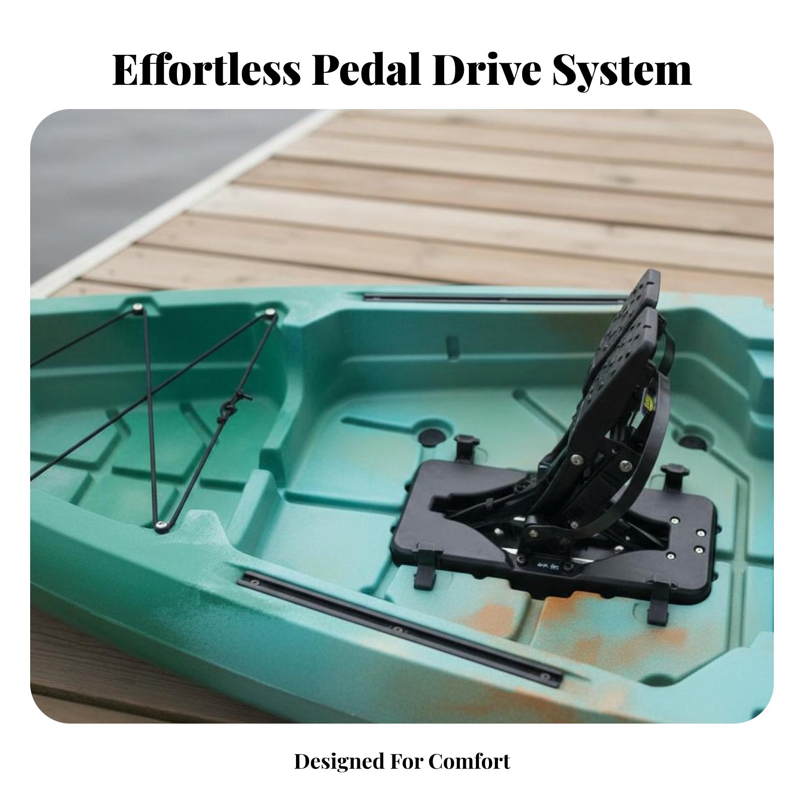 Perahu Pancing Pedal Drive Lip - Fishing Kayak Pedal Drive ulasan dan harga