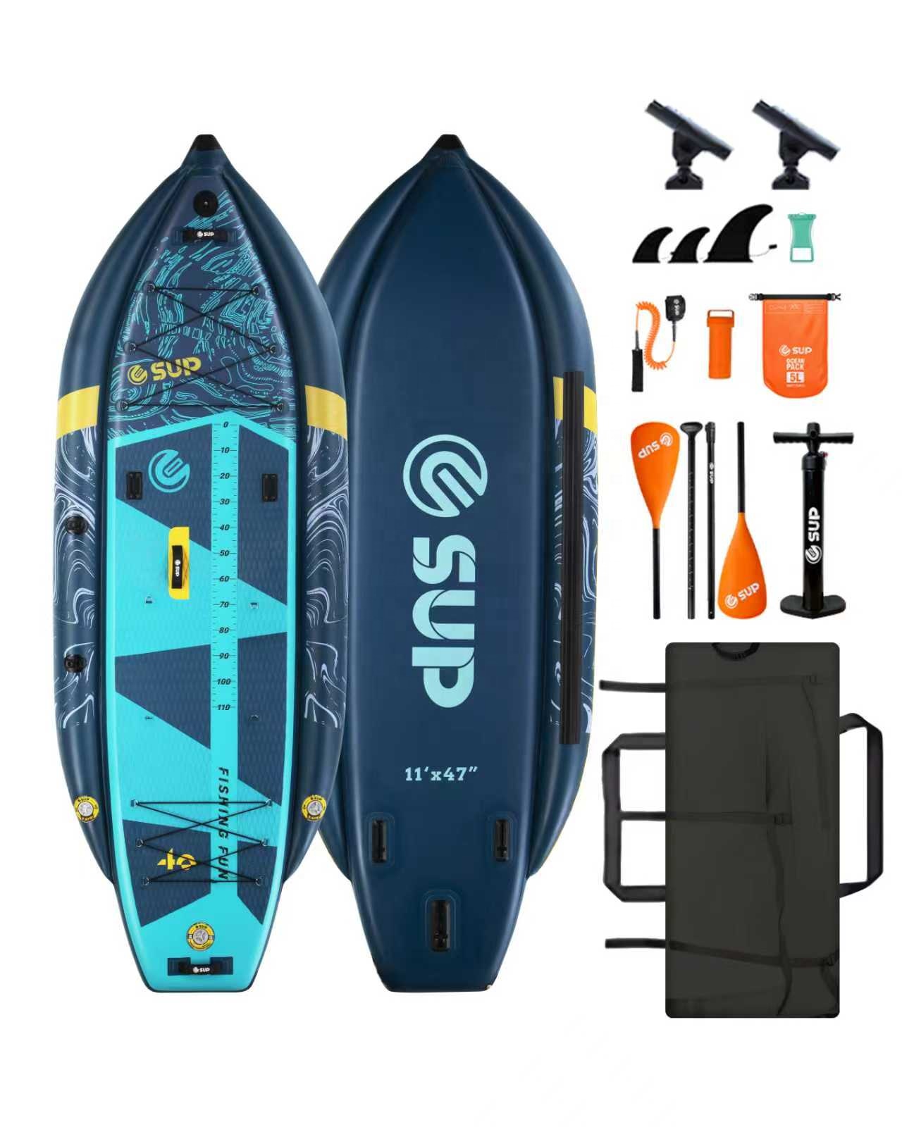 Kayak Memancing Tiup dengan Du - Fishing Kayak Pedal Drive ulasan dan harga