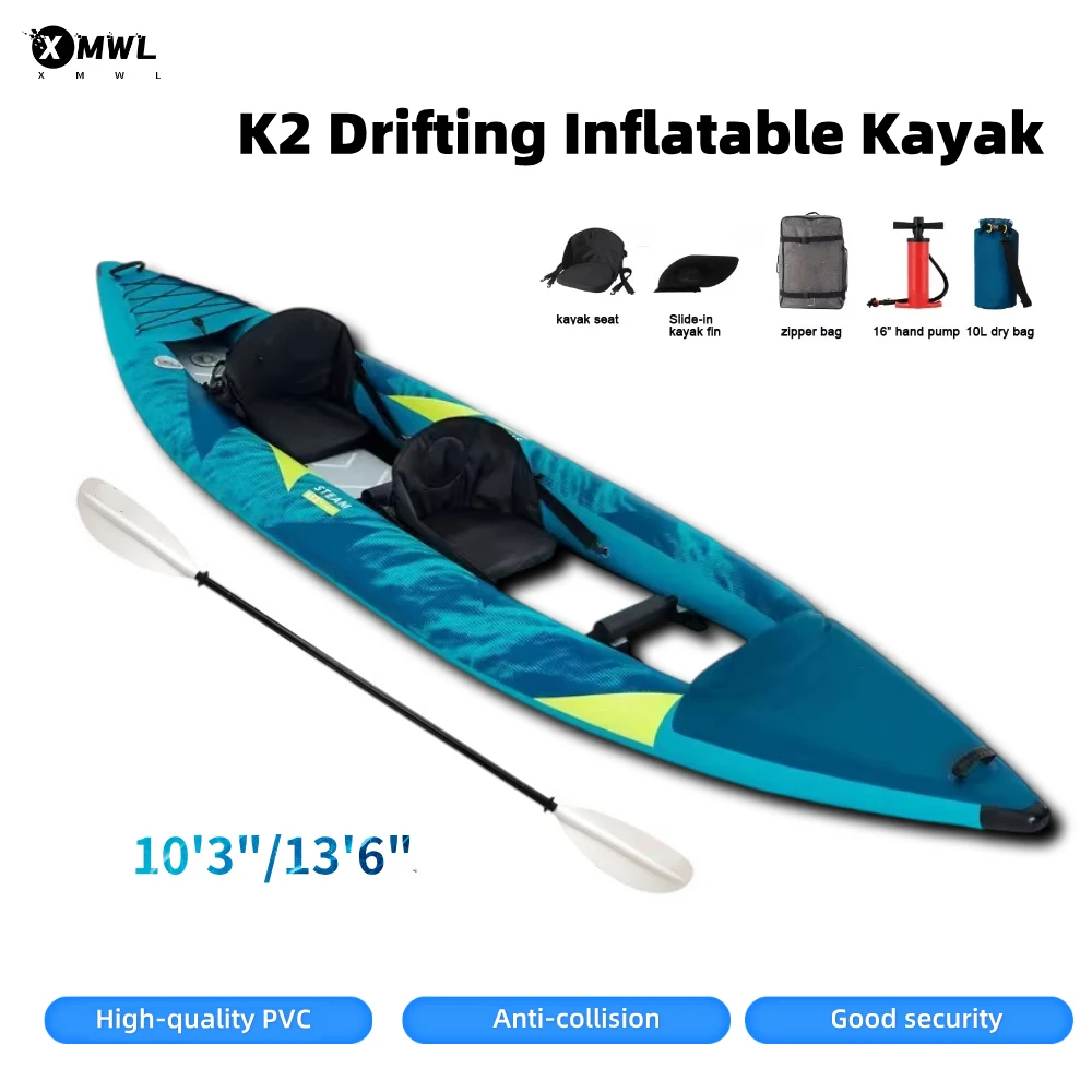 Perahu Kano Kayak Tiup 1-2 Ora - Fishing Kayak Paddle ulasan dan harga