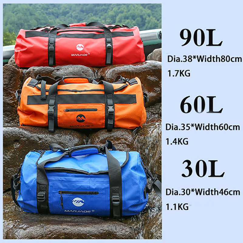 30L 60L 90L Tas Kayak Tahan Ai - Fishing Kayak Crate ulasan dan harga