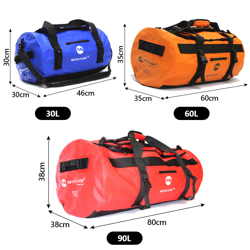 30L 60L 90L Tas Kayak Tahan Ai - Fishing Kayak Crate ulasan dan harga