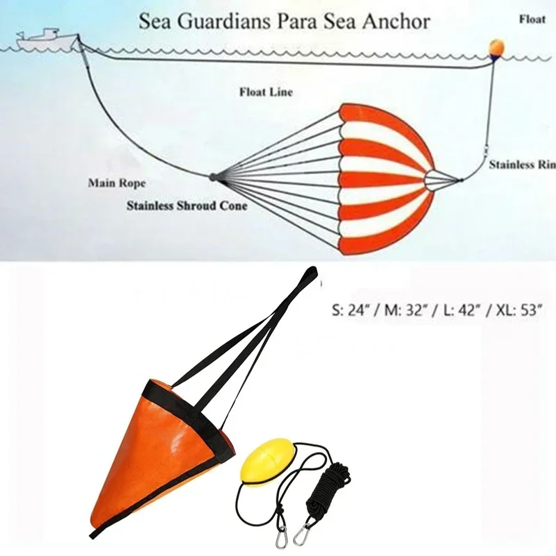24/32/42/53'' Pelampung Jangka - Fishing Kayak Anchor ulasan dan harga