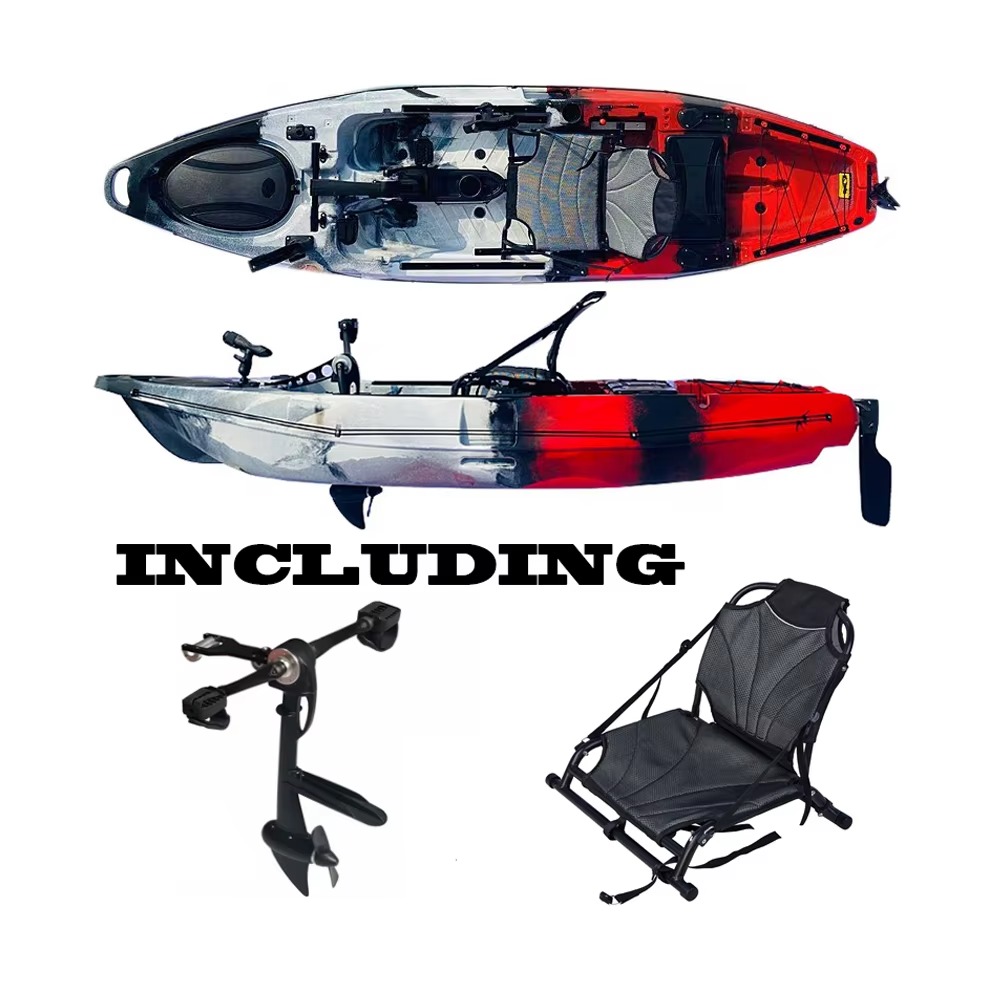 Kayak Pancing Plastik OEM untu - Fishing Kayak Pedal Drive ulasan dan harga