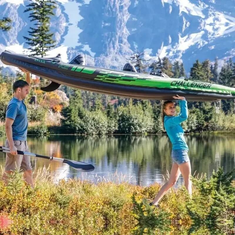 Perahu Karet Tiup untuk 1/2 Or - Fishing Kayak Seat ulasan dan harga