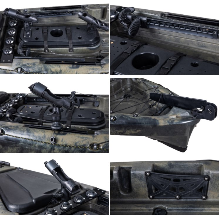 Kail pancing plastik, tunggal, - Fishing Kayak Seat ulasan dan harga