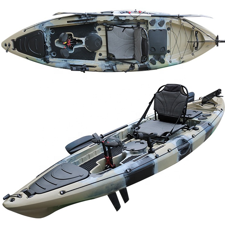 Kayak Plastik Desain Baru deng - Fishing Kayak Pedal Drive ulasan dan harga
