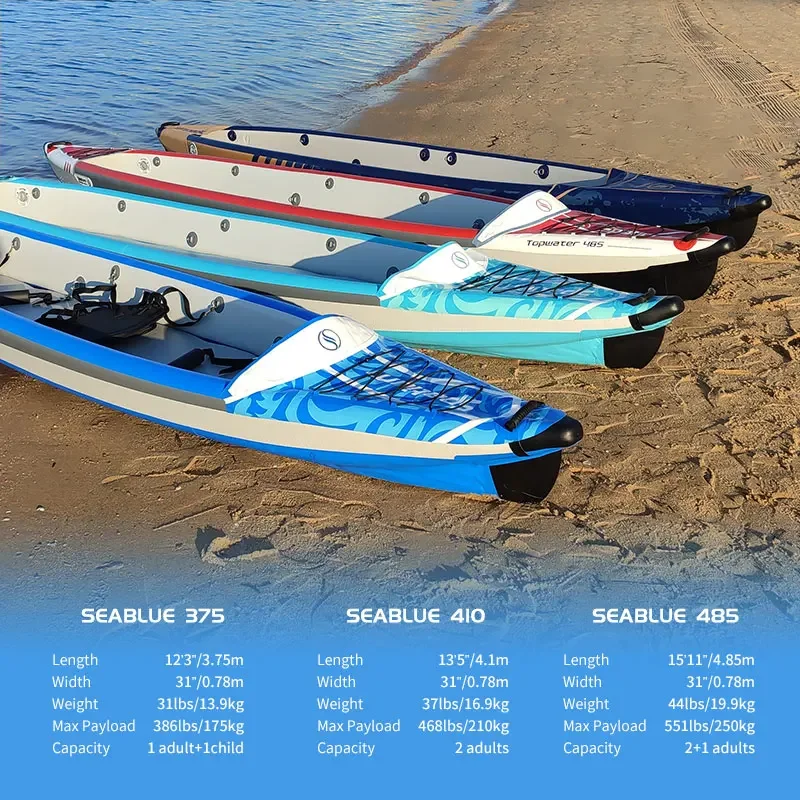 Kayak Tiup Trendi Terbaru 2025 - Fishing Kayak Sit In ulasan dan harga